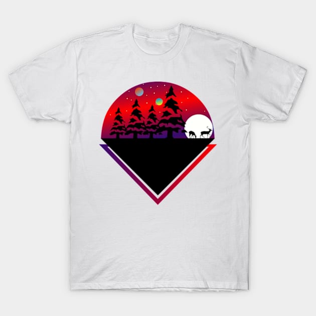 Landscape T-Shirt by SAMUEL FORMAS